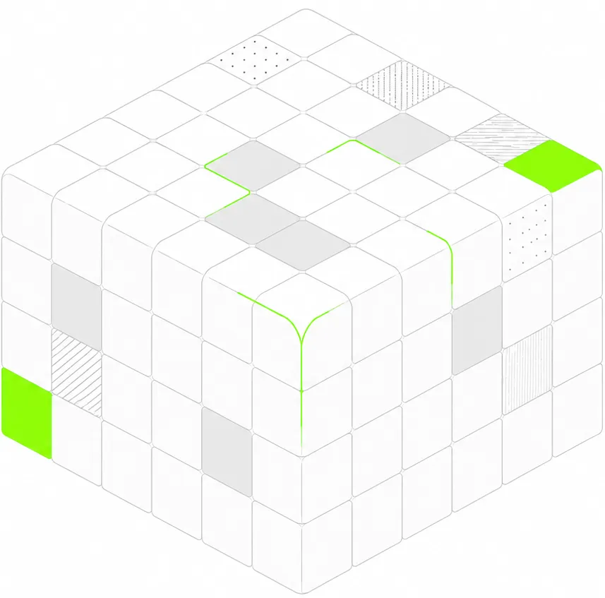 Collateral markets geometric cube